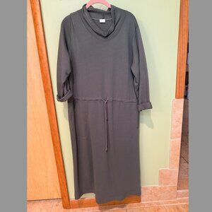 Poetry Grey Sweat Dress | Fits like a Size L